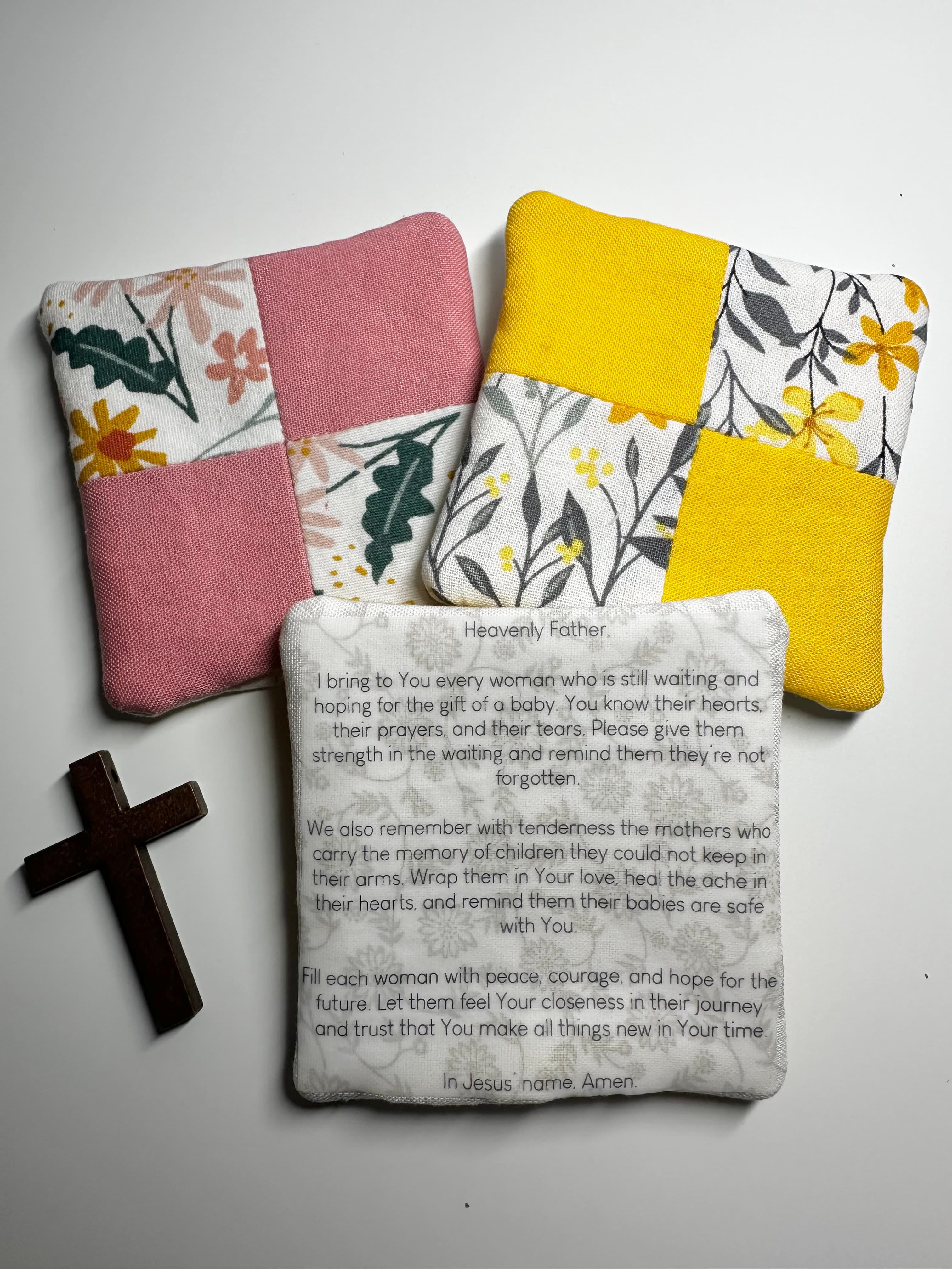Pocket Prayer Quilt for Waiting, Healing, & Hope