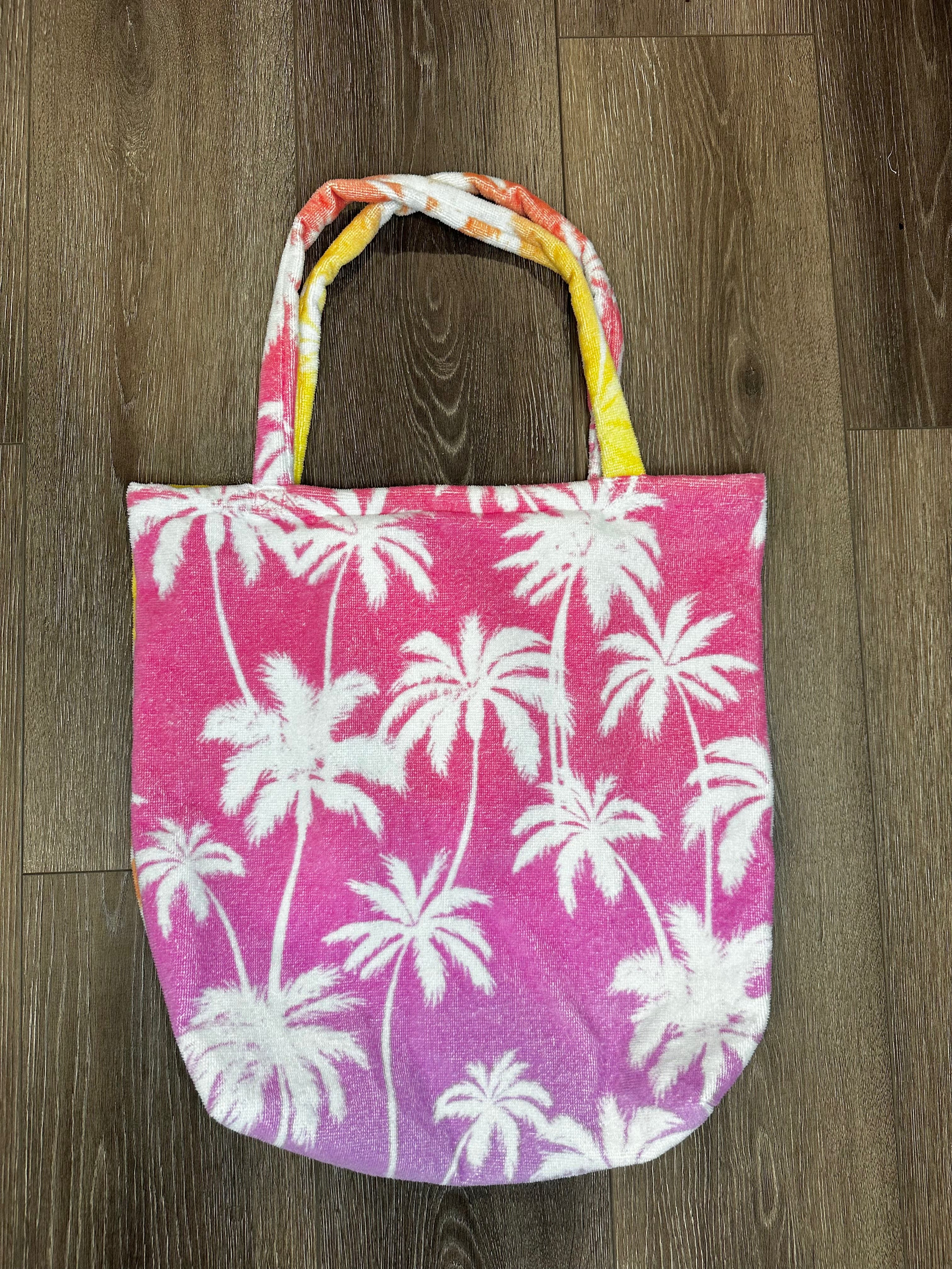 Palm Tree Towel Tote Bag